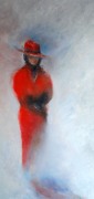 Red Lady 124 x 63 cm